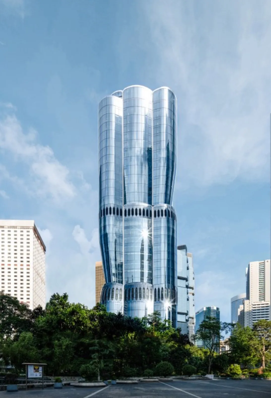 Hong Kong landmark property exterior